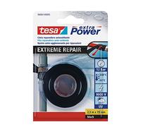 Nastro Adesivo per Riparazioni Tubatura acqua, Extra Power Extreme, Colore Nero