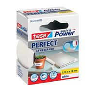 TESA Extra Power PERFETTO NASTRO IN TESSUTO BIANCO 2,75m:3 8mm