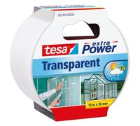 TESA 56349 TR - Nastro tessuto Tesa Extra Power®, 10 m x 48 mm, trasparente