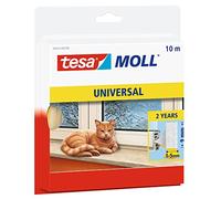 TESA 05412 WS - Guarnizione in schiuma tesamoll® Universale, 10 m, bianca