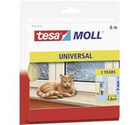 TESA 05428 WS - Guarnizione in schiuma tesamoll® Universale, 6 m, bianca
