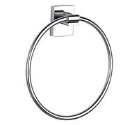 Tesa Klaam Dispenser Sapone in Acciaio Inox, Metallo Cromato Lucido, Autoadesivo, Tecnologia di Montaggio Adesiva, 170mm x 70mm x 125mm
