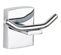 Tesa Klaam Porta Asciugamani a Barra, Metallo Cromato, Autoadesivo, Tecnologia di Montaggio Adesiva, 60mm x 646mm x 73mm