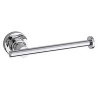 Tesa Luup Portarotoli Carta Igienica Extra, Metallo Cromato, Autoadesivo, Tecnologia di Montaggio Adesiva, 50mm x 175mm x 70mm