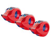 Tesa Mini 57858 - Mini dispenser trasparente - Confezione da 3