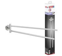 tesa MOON Handtuchhalter Bad 2-armig inkl. Klebelo NUOVO