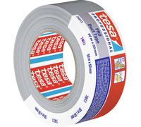 TESA 74613 SI - Nastro telato tesa PRO, 50 m x 50 mm, argento