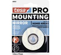 TESA 66952-1 - Nastro di montaggio tesa PRO specchio, 5 m x 19 mm, bianco
