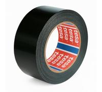 Tesa Nastro Americano Telato per Riparazioni Generiche, 4615 Professional Universale, Fissaggio, Imballaggio, Marcatura e Sigillatura - Per interni ed esterni - 50 m x 50 mm (Nero)