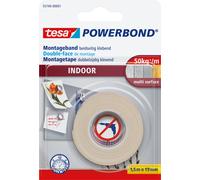 tesa nastro biadesivo 19 mm x 1,5 m bianco NEW