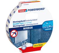 tesa nastro biadesivo 19 mm x 5 m bianco NEW