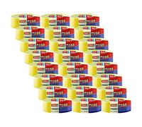 tesa Nastro di Tessuto Multiuso 4662 - 24 Nastri - Giallo - 50m x 48mm