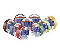 Tesa Confezione 10 Nastro Isolante 25x19 Nero 53988-00002-00