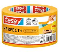 TESA 56539 - nastro per pittura tesa Perfect+, per interni, 50 m x 30 mm, kit