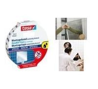 tesa Nastro per montaggio specchi 38 mm x 50 m Nastro biadesivo extra forte per elevata umidità (55734-00000-01)