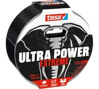 tesa Nastro per Riparazioni Ultra Power Extreme - Nastro adesivo con tenuta extra forte anche su superfici ruvide - Resistente alle intemperie e strappabile a mano - 25 m x 50 mm