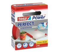 Nastro adesivo telato XP Perfect - 19 mm x 2,7 m - rosso - Tesa