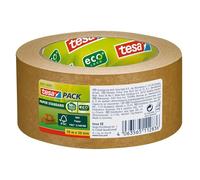 Nastro adesivo 50mt x 50mm Tesapack Paper standard ecoLogo avana Tesa (Conf.6)