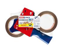 TESA 57108 - Dispenser manuale tesapack® Extra Strong + 2 nastri in PVC da 66