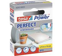 Nastro adesivo telato XP Perfect - 19 mm x 2,7 m - grigio - Tesa