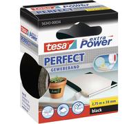 Nastro adesivo telato XP Perfect - 38 mm x 2,7 m - nero -Tesa