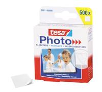 tesa Photo Foto-Klebepads, weiß, beidseitig klebend