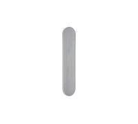 TESA plaque aveugle pour garniture antipaniques en applique, acier inoxydable AISI 316, vis incluses