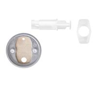 Tesa Power Adattatore Kit Bk20, Kit di Ricambio Autoadesivo, Anello in Zama, Diametro 41mm, Altezza 8mm