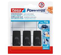 Tesa Powerstrips - Ganci autoadesivi per piastrelle, vetro, plastica e altre sup