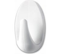TESA Powerstrips - Gancio per asciugamano - Bianco - Plastica - Confezione in blister (57533-00016-00)