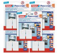 Tesa Powerstrips gancio per immagini gancio adesivo 1 kg 10 pz.