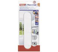 tesa Powerstrips Hook Rack White