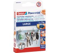 Powerstrips LARGE Etichetta di montaggio, Adesivo bianco, Etichetta di montaggio, Bianco, Interno, 2 kg, Scatola, 10 pezzo(i)