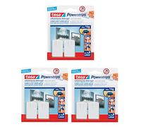 tesa Powerstrips - Set di 6 borchie autoadesive per lavagna,