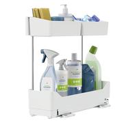 Tesa Pull-Out Cassetto Estraibile da Cucina - Cassetto Laterale Autoadesivo per l'Armadio della Cucina - Montaggio Senza Forature - Cassetto Telescopico per Utensili da Cucina