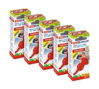 Tesa Roller Adesivo Permanente, Cartucce di ricarica in confezione da 5, Extra forte, Ricarica per il roller adesivo, 14 m x 8,4 mm, Multipack con 5 cartucce