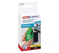 Nastro adesivo in tela tesa velcro On&Off universale autoadesivo nero 20 mm x 1 m - 55224-00000-02 NEW