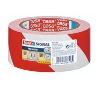 TESA 58131 - Nastro adesivo tesa® Signal Premium, 66 m x 50 mm, rosso/bianco
