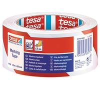 Tesa SPA 84443 Nastro per Segnalazioni, Bianco/Rosso