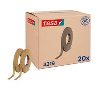tesa Telo di Copertura Universale Extra Strong - Blu - 12m x 2m - 24m² | Pellicola Protettiva Impermeabile e Resistente allo Strappo e a Solventi, per Lavori di Tinteggiatura e Ristrutturazione