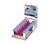 tesa tesafilm 57858-00000-03 - Mini dispenser manuale, 10 m x 19 mm, colore: Rosso/Blu