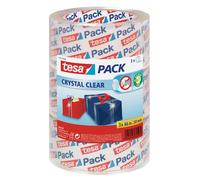 TESA 57831 - Nastro per pacchi tesapack®, trasparente, 66 m x 50 mm, 3 rotoli