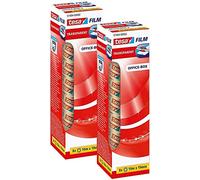 tesa trasparente, scatola da ufficio 10 m x 19 mm (2x 8 rotoli)