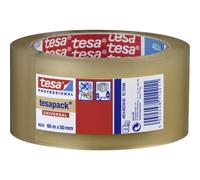 Tesa 04024-00236-02 Nastro per imballo universale tesapack, 66 m x 50 mm, trasparente