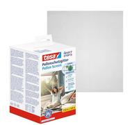 Tesa Zanzariera antipolline - Protezione trasparente per chi soffre di allergie - Per finestre con apertura verso l'interno - Biadesivo attacca stacca - Antracite - 150 cm x 180 cm
