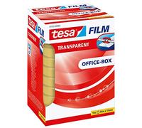 Tesa pellicola trasparente per dispenser da tavolo (10 pezzi 66m x 15mm) (57372)