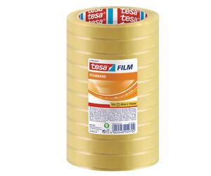 tesafilm standard Self-Adhesive Clear Tape - Transparent Multi-Purpose Adhesive