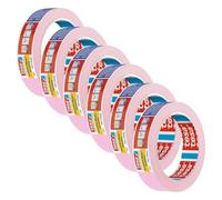 tesakrepp 4323 Basic Nastro da imbianchino, Set da 8 - 50m x 38mm | Nastro Adesivo per la Protezione nei Lavori di Tinteggiatura - Senza Solventi e Rimovibile senza Residui entro 4 Giorni