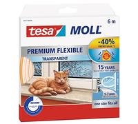 TESA 05417 - Guarnizione in silicone tesamoll® Premium Flexible, 6 m, traspar