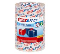 TESA 57831 - Nastro per pacchi tesapack®, trasparente, 66 m x 50 mm, 3 rotoli
